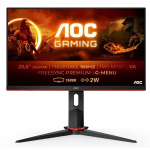 AOC C24G2AE/BK 23.6" LED FullHD 165Hz FreeSync Premium Curvo