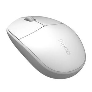 Rapoo M100 Rato Ótico Com Fios 1600DPI Branco