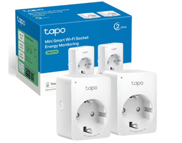 TP-Link Tapo P110 Mini Smart Tomada Inteligente WiFi (2-Pack)