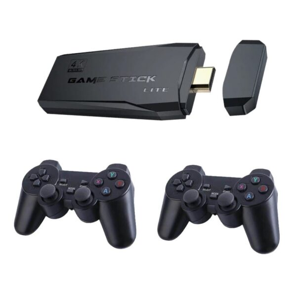 Consola de jogos Arcade Game Stick Lite 4K 64 GB + 2 comandos Sem fios - Image 3