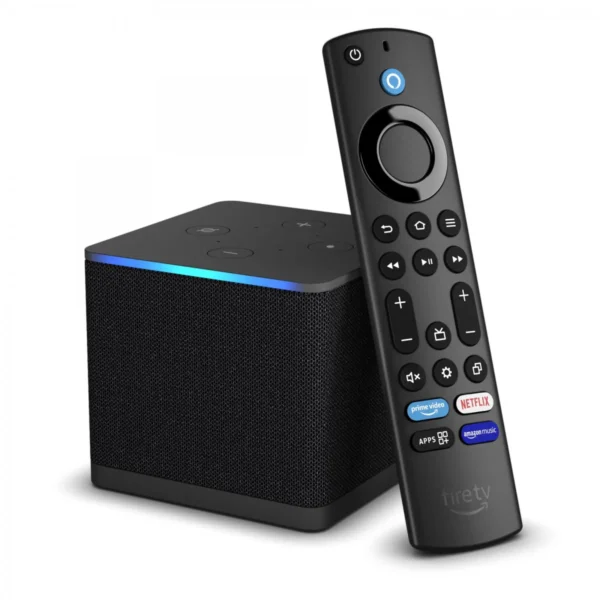 Amazon Fire TV Cube Reprodutor Multimédia 4K Ultra HD 16 GB 7.1 Canais Wifi Preto
