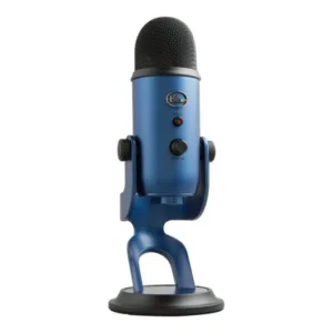 Blue Microphones Yeti Microfone USB Azul para Gravação e Streaming em PC