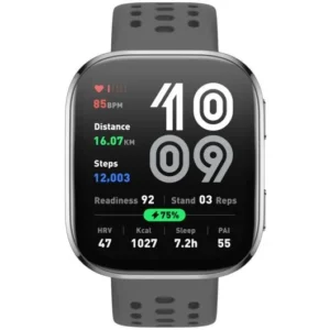 Amazfit Bip 6 Smartwatch 1.97" 2000nits com Mapas Offline e 140 Desportos Cinzento Escuro